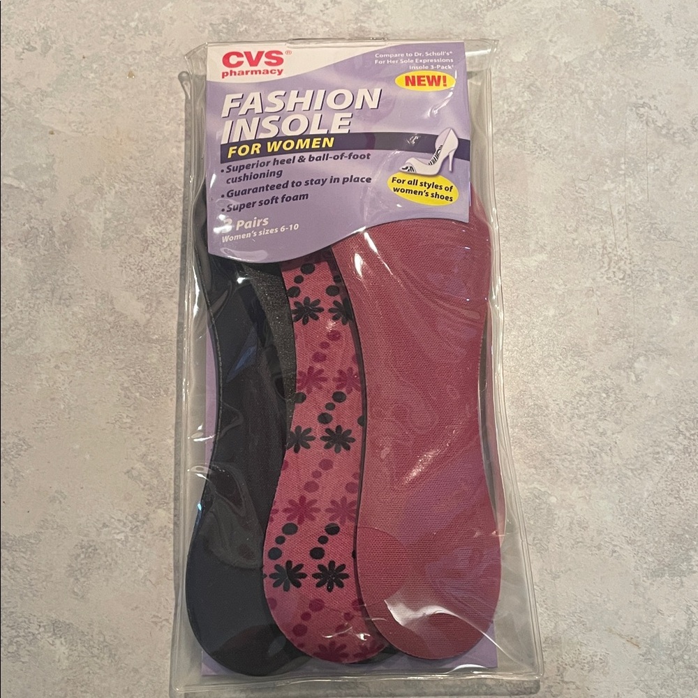 New CVS Fashion Insoles